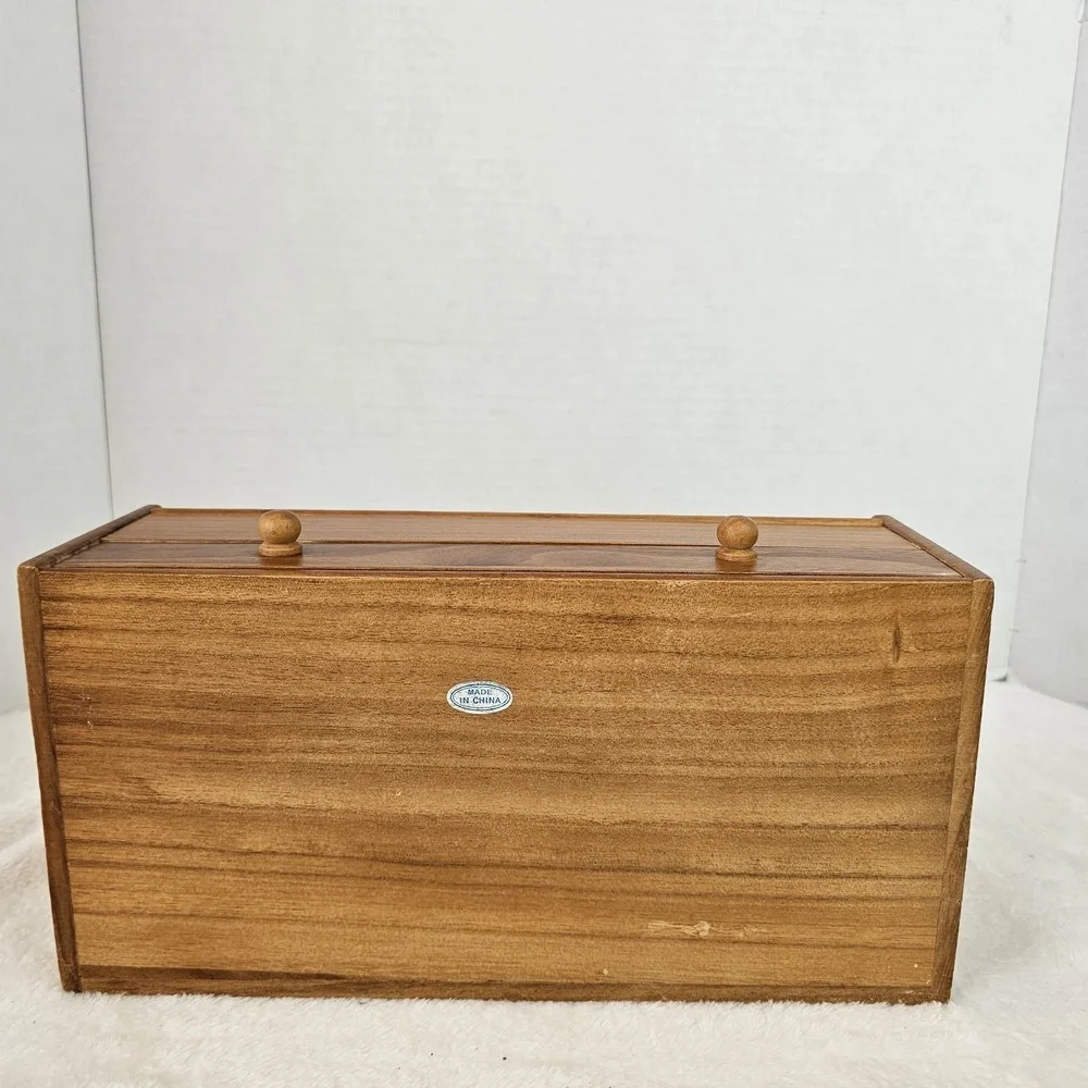 Vintage Bill Box Organizer From Days 1 To 31 Has Drawer On The Bottom!